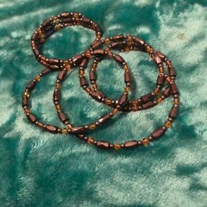 3 piece magnetic bracelet set. EUC.